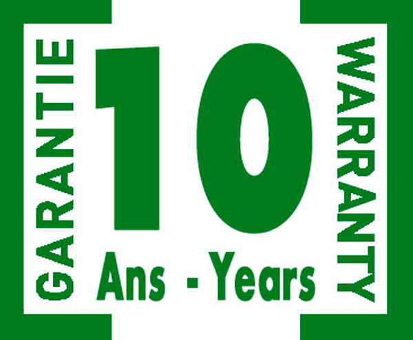10 years (green square) : Against perforation
