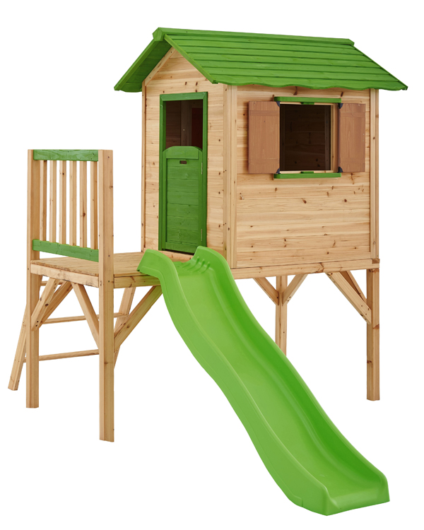 MILA Wooden playhouse on stilts